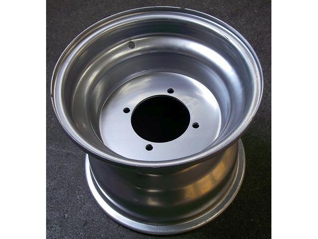 Stahl-Felge hinten 8x10, Lochkreis 110mm, Nabenloch 90mm