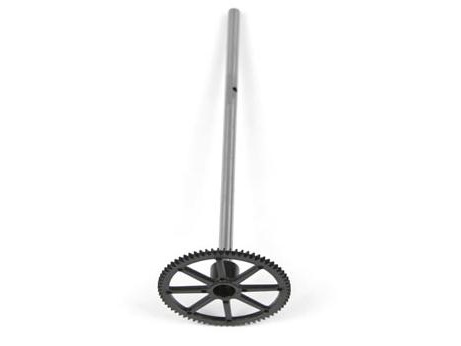 Rotorwelle aussen mit Zahnrad zu KA-28 / MD520
