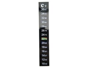 Kegland - Stick on Thermometer zum Aufkleben - 10-36°C