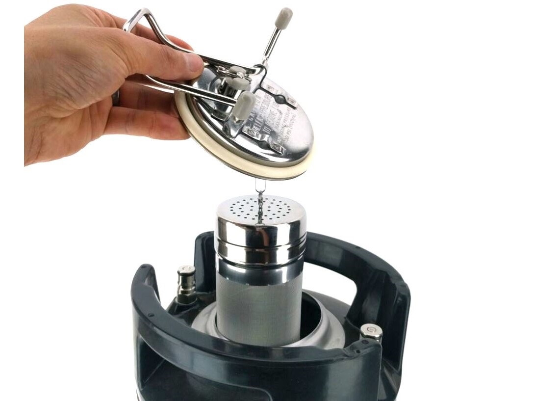 Cornelius Cony Keg 19 lt. Bier Fass Ball Lock Gummiboden /Tragegriffe - Kegland – Bild 2