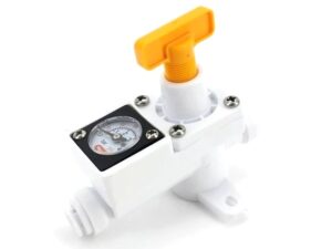 Kegland - duotight Inline-Regler 8mm - integriertes Manometer 60psi 4.5 bar