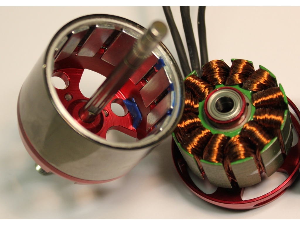 Leopard Brushless Outrunner Motor LC450 (28x34mm), KV3500, HELI – Bild 3