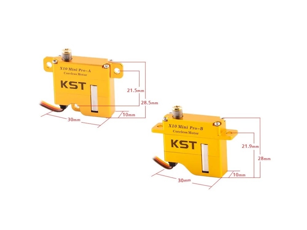 KST X10 Mini Pro-A V8.0 - HV Digital Servo 10mm 8kg/cm – Bild 3