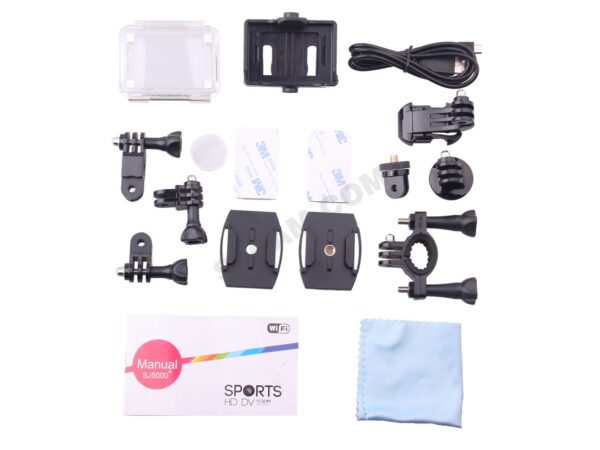 Actioncam / Dashcam SJ5000, Full HD - Kamera mit 14 MP - gold, SJCAM – Bild 4