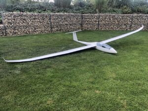 Tomahawk DUO DISCUS Carbon 4.44 m - Weiss / Grau - Winglets