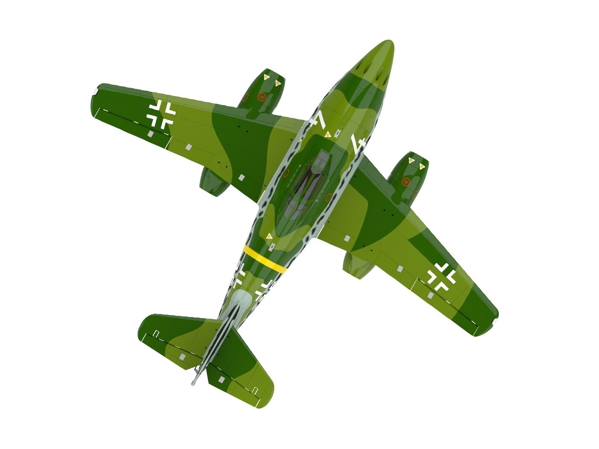 Messerschmitt Me 262, Spw 1890mm, ARF-Set, HSDJets – Bild 2