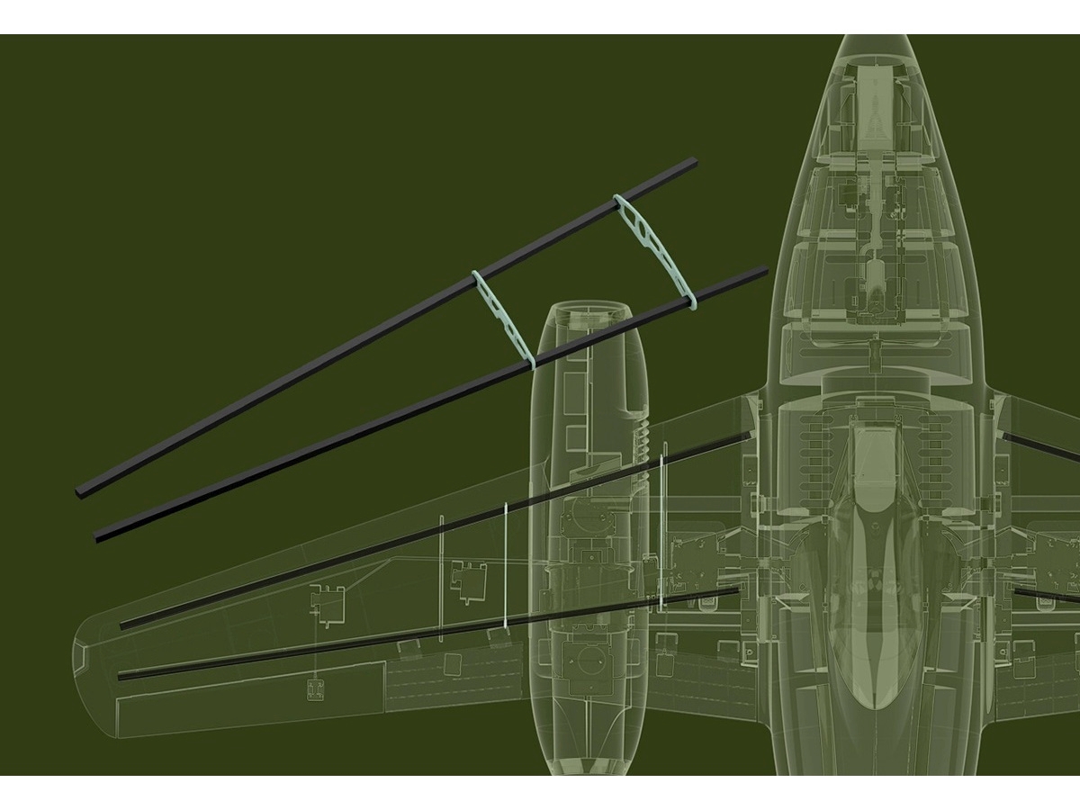 Messerschmitt Me 262, Spw 1890mm, ARF-Set, HSDJets – Bild 5