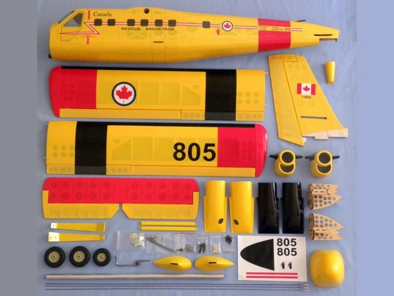 DHC-6 Twin Otter - Canadian-Version, Spw 1875mm, ARF-Set von VQ-Models – Bild 6