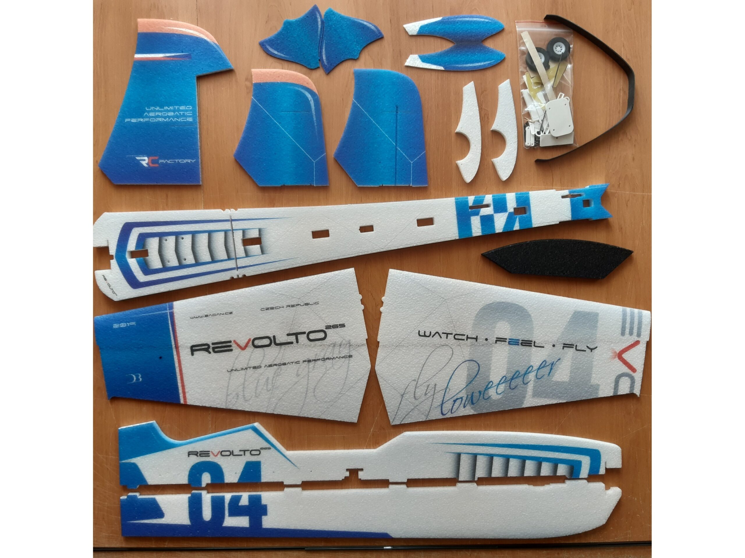 Revolto Shock Flyer, Spw 1020mm, KIT-Version aus EPP von RC-Factory – Bild 2