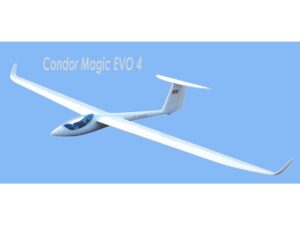 Segelflieger Condor EVO4, Spw 3000, ARF-Bausatz von FlyFly