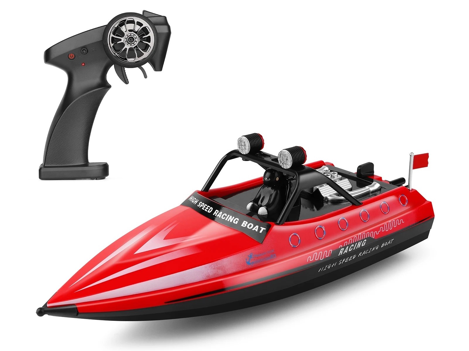 WLToys WL917 RC Rennboot Jet-Boot Racing Boat - rot - RTR-Set – Bild 2