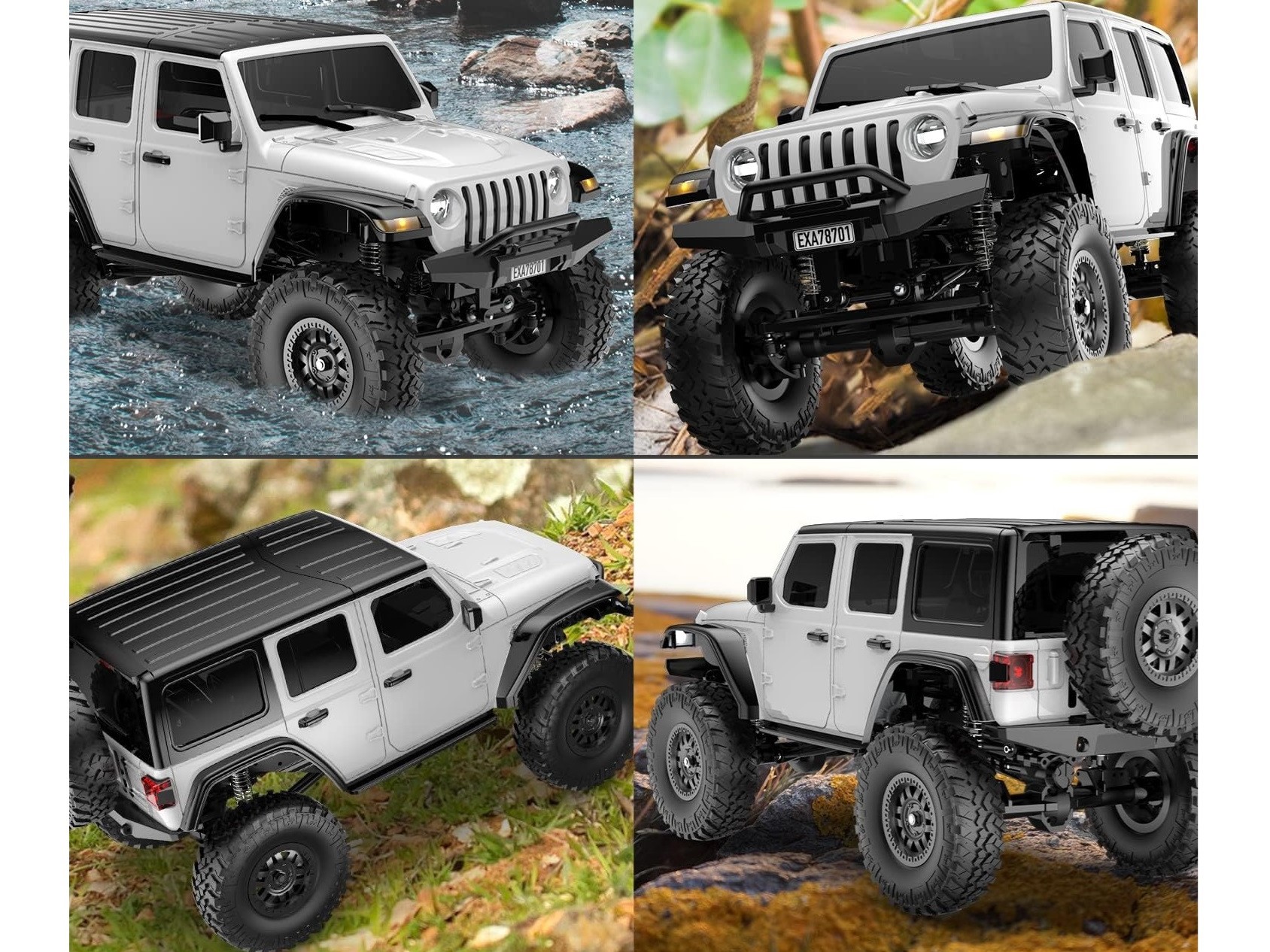 Rock Crawler - 4WD RC-Car - RTR-Komplett-Set - 2.4Gh - 1:24, Volantex – Bild 3