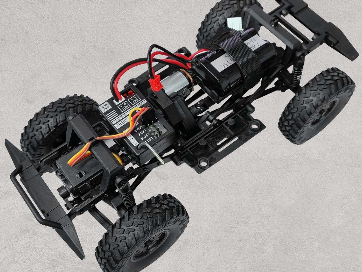 Rock Crawler - 4WD RC-Car - RTR-Komplett-Set - 2.4Gh - 1:24, Volantex – Bild 6