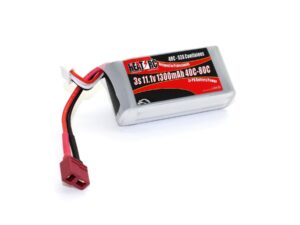 HEAT-RC, LiPo Akku 3S / 11.1V, 1300mAh 40C-80C - T-Plug