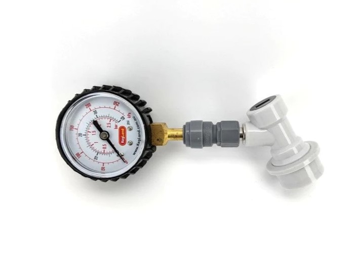 Kegland - 8mm Push-in-Manometer 0-40psi - duotight-kompatibel – Bild 5