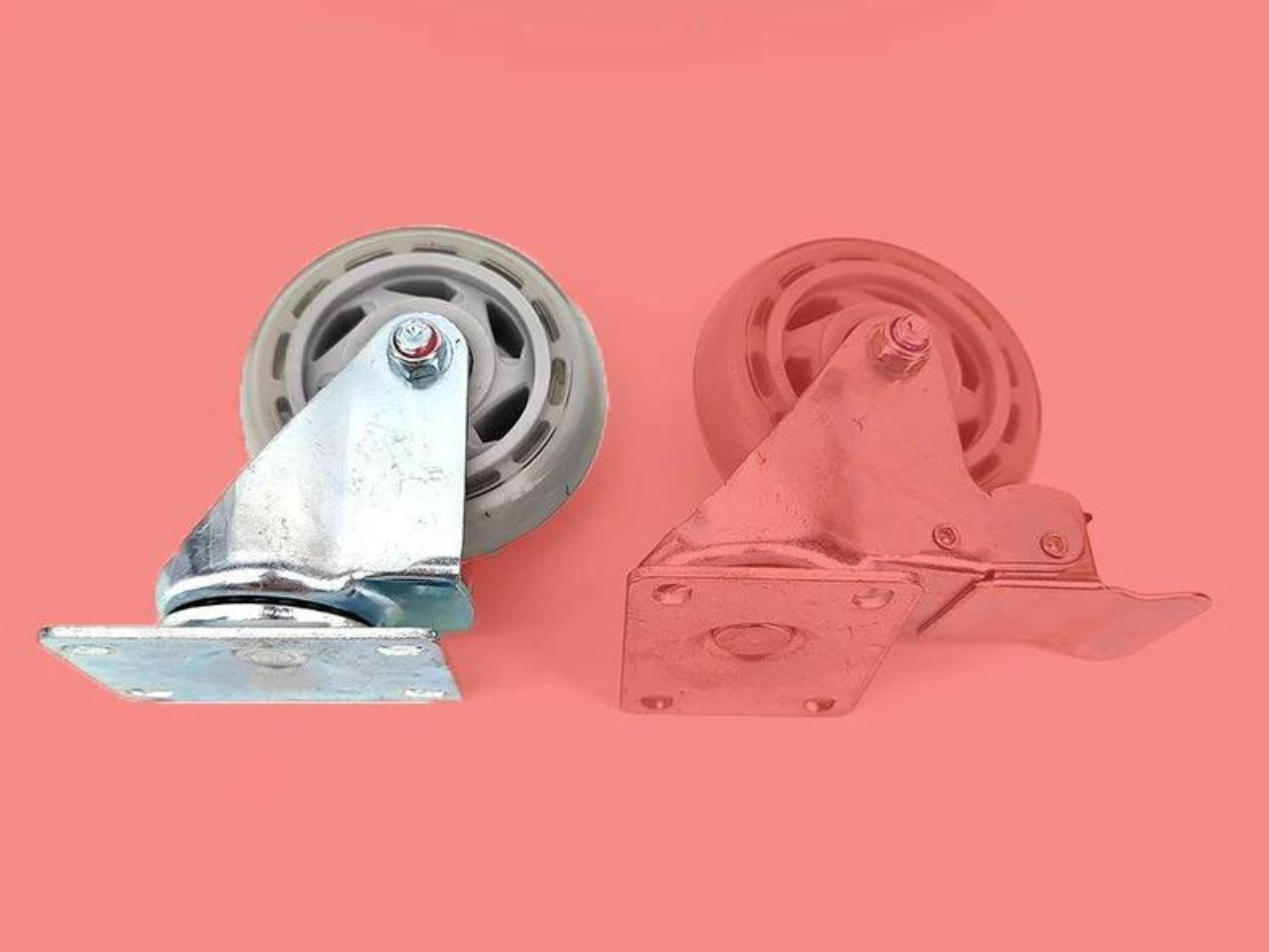 Kegland - 100mm Schwerlast-Lenkrad - ungebremst – Bild 4