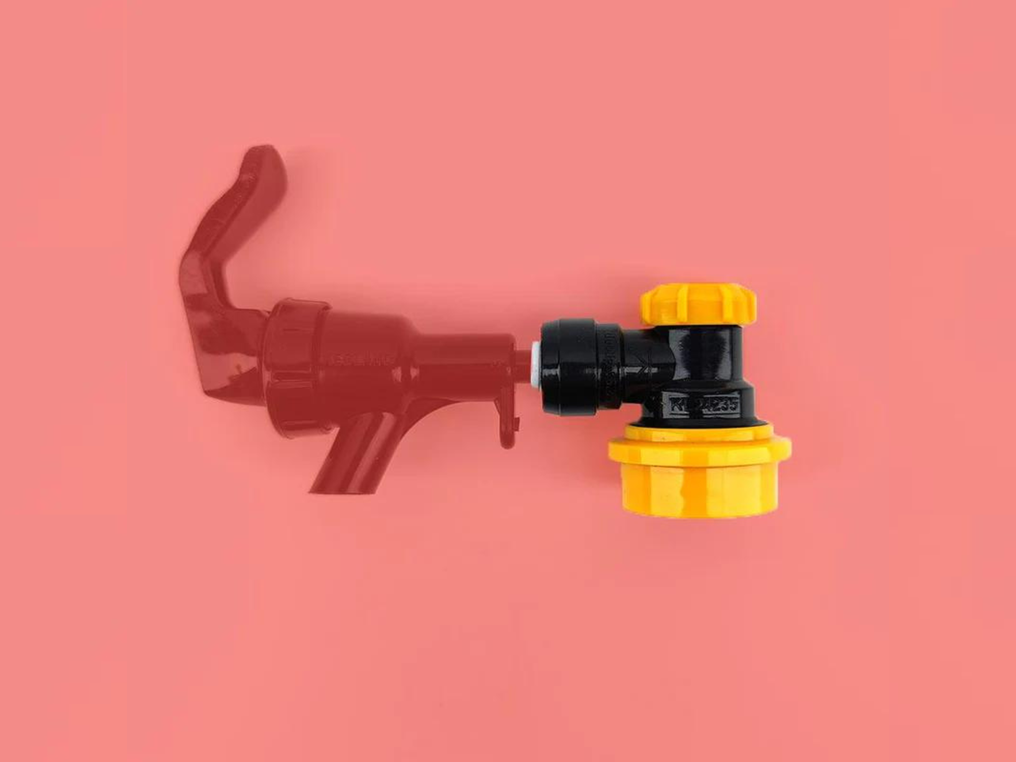 Kegland - duotight 6.35mm (1/4) x Ball Lock Kupplung Anschluss für NC Kegs – Bild 5