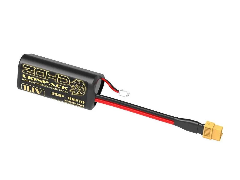SonicModell - ZOHD Li-Ion Liion Akku Pack 18650 3S 11.1V 3500mAh - XT60 – Bild 2