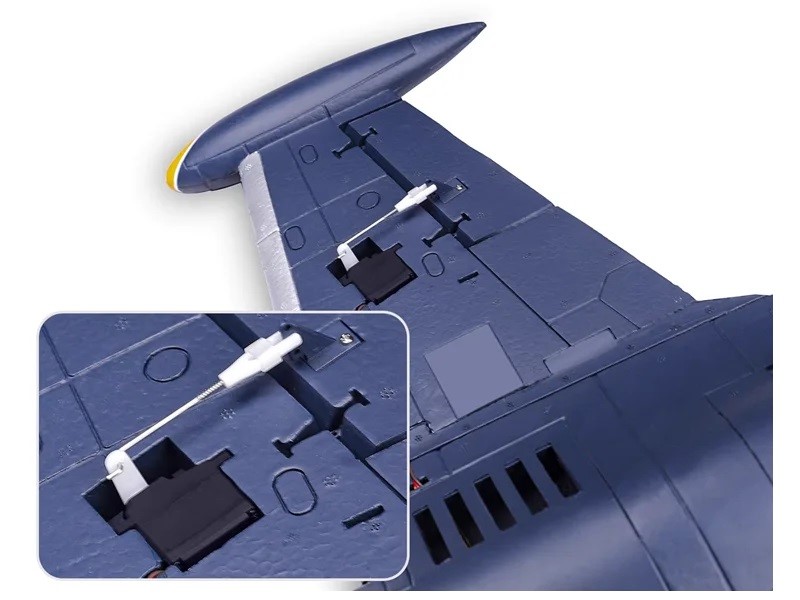 F9F Panther V2, 64mm EDF, Spw 690mm, 4S PNP-Set von Freewing – Bild 6