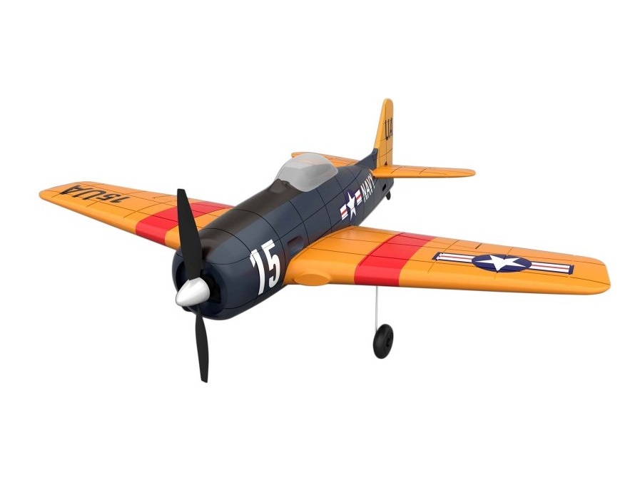 Spielzeug Mini Warbird - F6F Hellcat, Spw 450mm