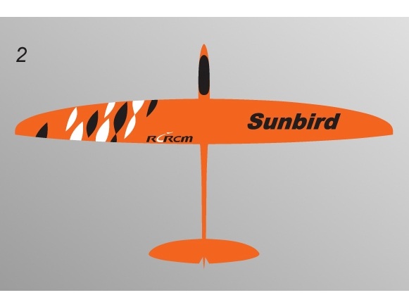 Voll CFK Elektrosegler Sunbird 60, Spw 1520mm, RCRCM