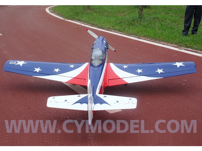 Full Composite P-51-D Mustang Miss America 100ccm 2440mm, ARF CYModel – Bild 3