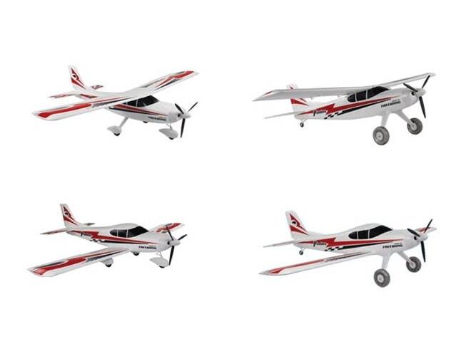 Pandora rot, 4 in 1, Spw 1400mm, PNP-Set von Freewing – Bild 2