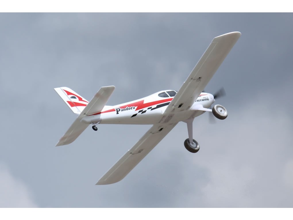Pandora rot, 4 in 1, Spw 1400mm, PNP-Set von Freewing – Bild 3