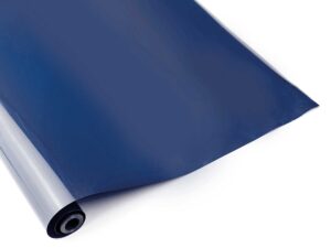 Bügelfolie / Bespannfolie - Navy Blue / Blau  - 60 x 200 cm