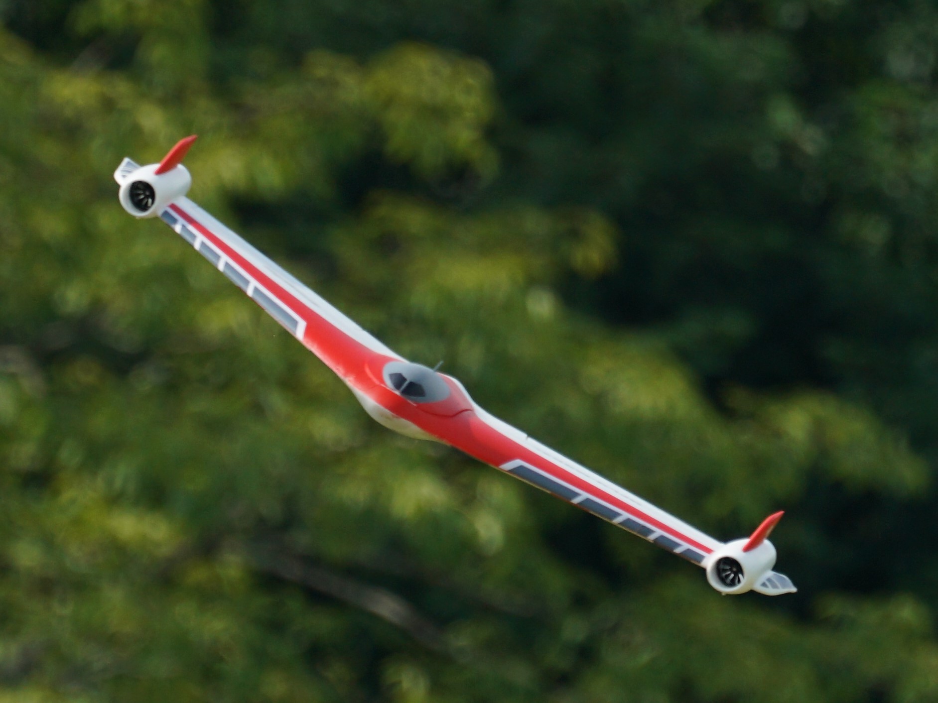 Nurflügler Eagle Twin 40mm EDF, Spw 1019mm, PNP-Set mit Gyro von XFLY-Model – Bild 3