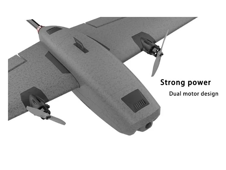 T1 Ranger PRO V2 - Twin Motor FPV Fixed Wing, Spw 730mm, PNP-Bausatz - HeeWing – Bild 4