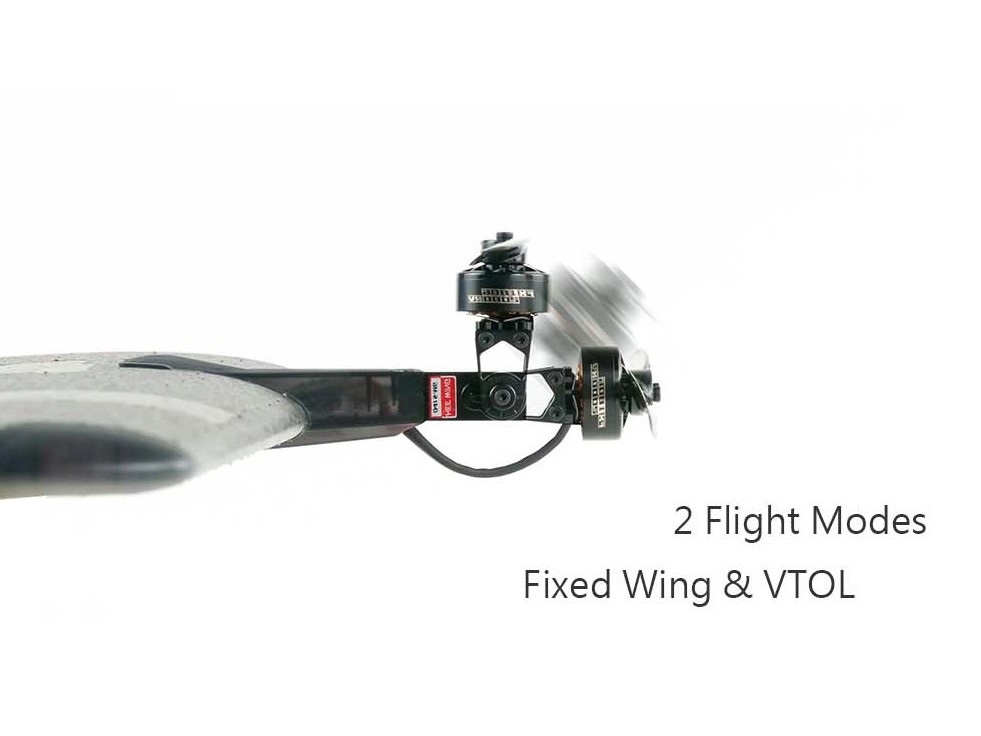 T1 Ranger VTOL - FPV Fixed Wing, Spw 730mm, PNP-Bausatz mit FC - HeeWing – Bild 2