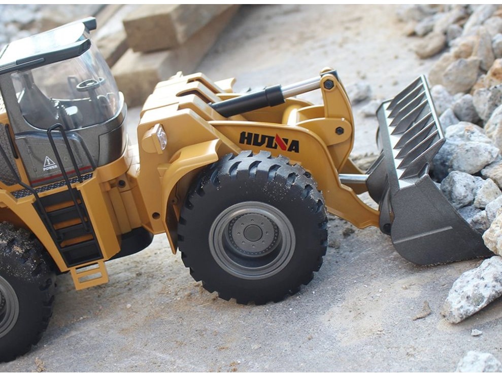 Metall RC-Radlader / Bulldozer V2 - RC Rad-Bagger 1:14 - 1583 – Bild 4