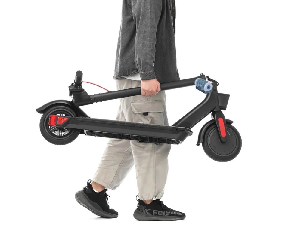 Betriebsbereit Elektro Trotti / E Scooter L9 Pro mit 2x 250 Watt Dual Antrieb - 20km/h – Bild 3