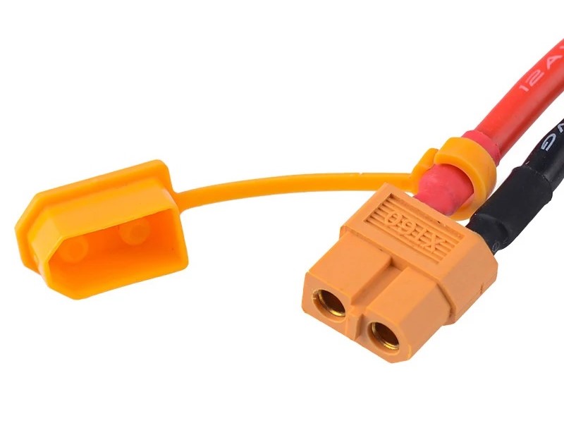 LiPo Schutzkappen XT60 - Ladezustandsmarkierer mit Befestigung - 8er-Set – Bild 3