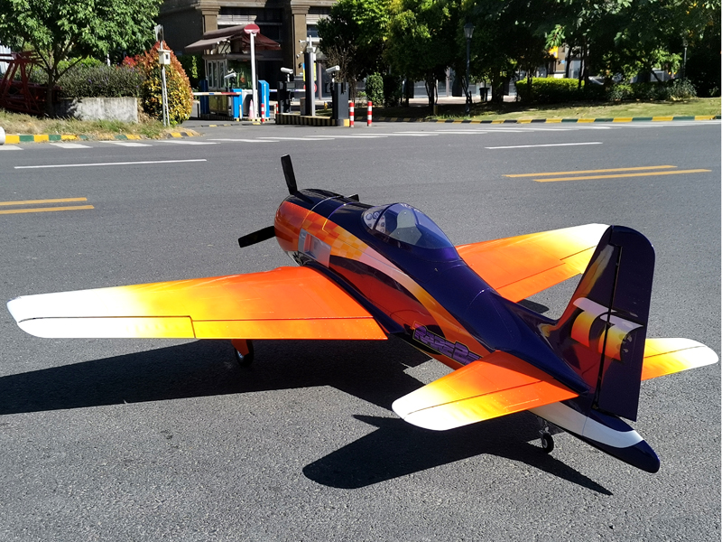 F8F Rare Bearcat, 50ccm, Spw 2135mm, ARF-Modell, CYModel – Bild 4