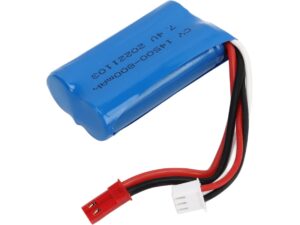 Akku Li-ion 14500 2S/7.4V, 700mah JST Stecker, zu RC Jet Racing Boat WLToys