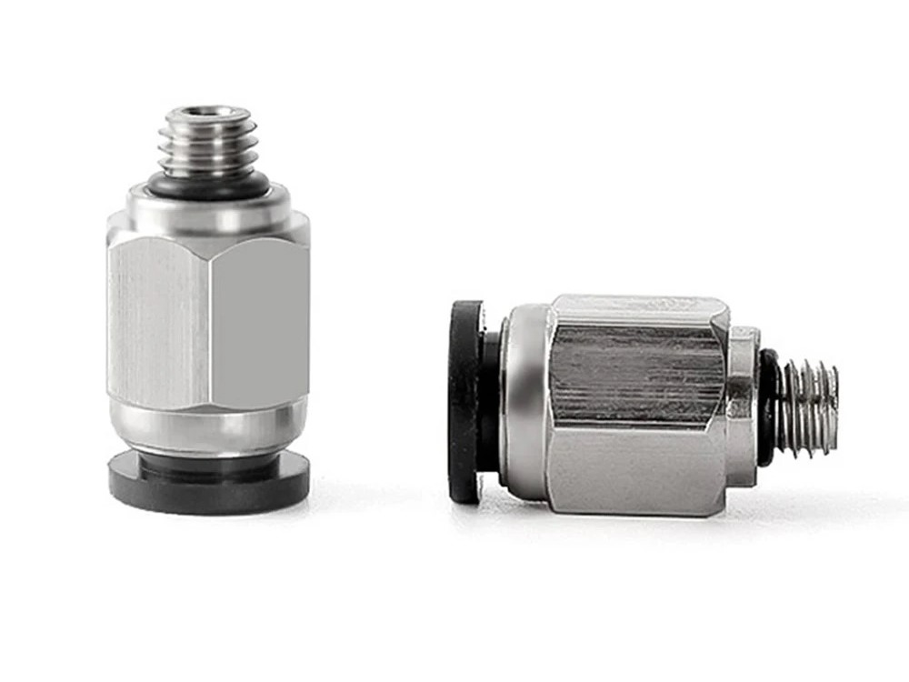 Steckverschraubung, Steckverbindung 3mm - Gewinde M3 (wie System Festo)
