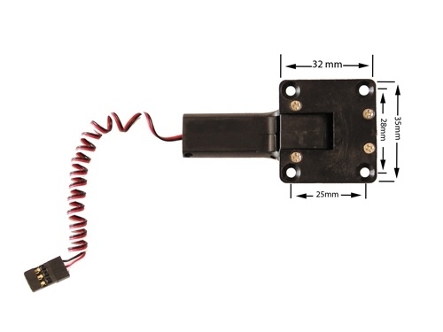Elektrisches Einziehfahrwerks-Modul, 4.1mm/ 90°, 3.5kg, Dynam DY-1153 – Bild 2