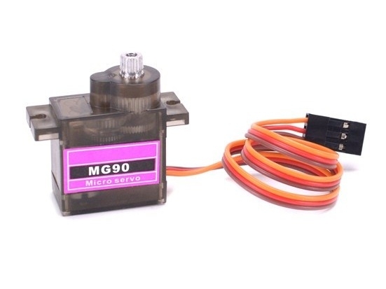 Digital Servo MG90D - Metallgetriebe - Stellkr. 2.4kg - 23x12.2x32.5mm – Bild 2