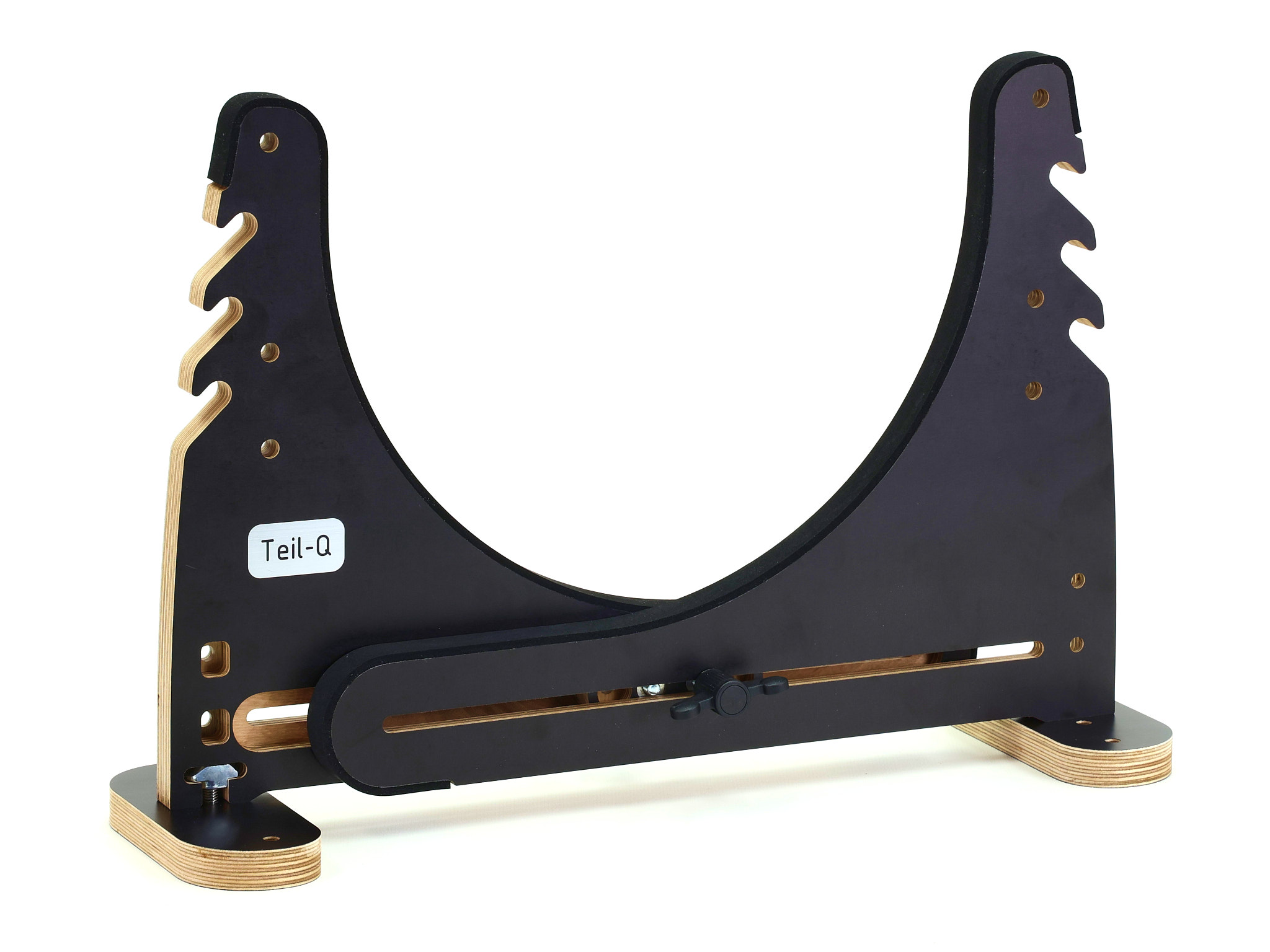 Teil-Q - Q-Fix curved L - Modellhalter
