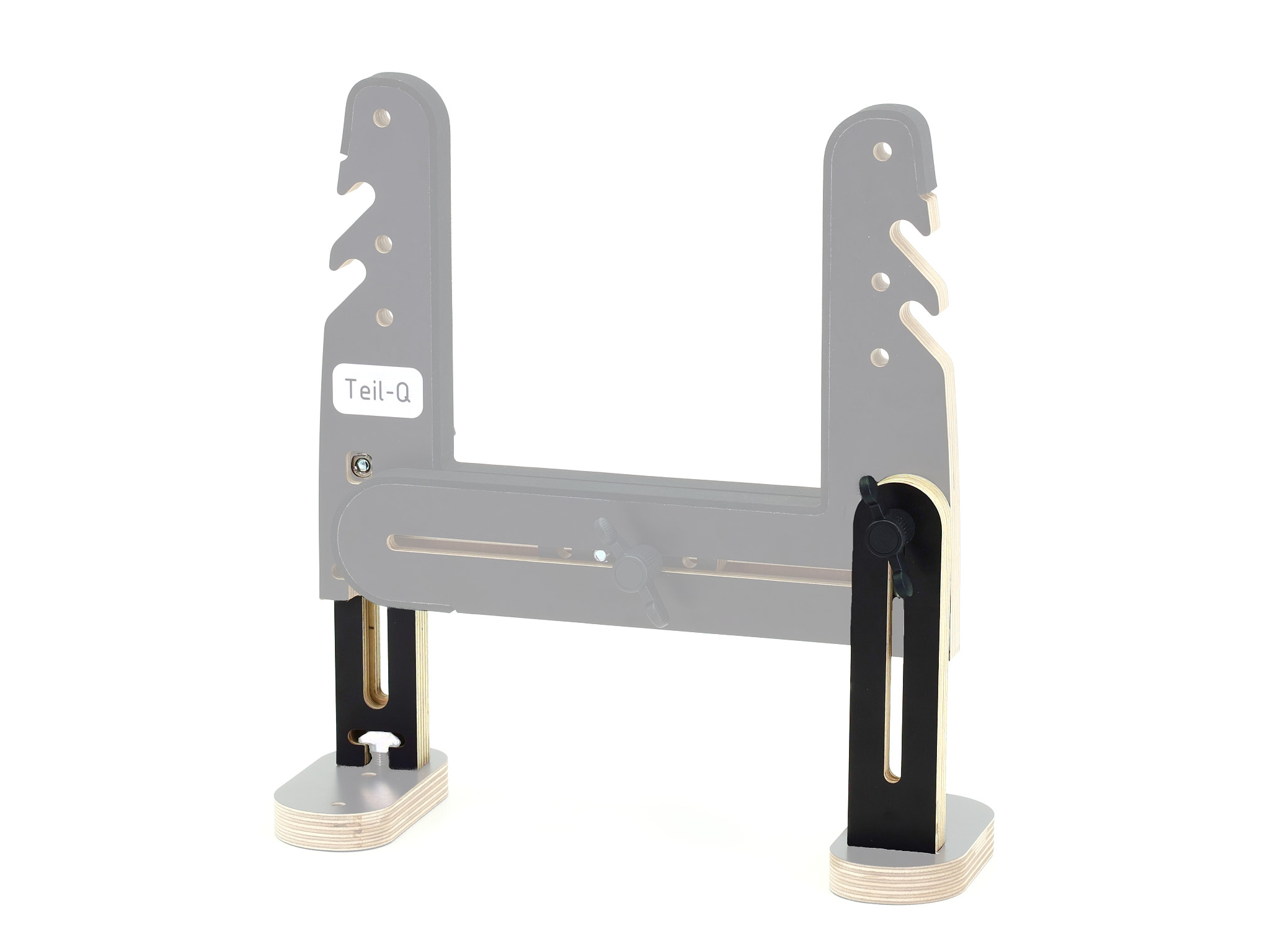 Teil-Q - Q-Fix Höhenverstellung S - Q-Fix curved / straight