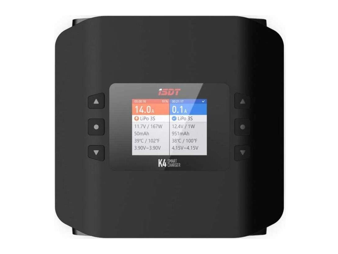 iSDT K4 Dual Smart Charger / Ladegerät - 2x 600W / 20A - 8S – Bild 3