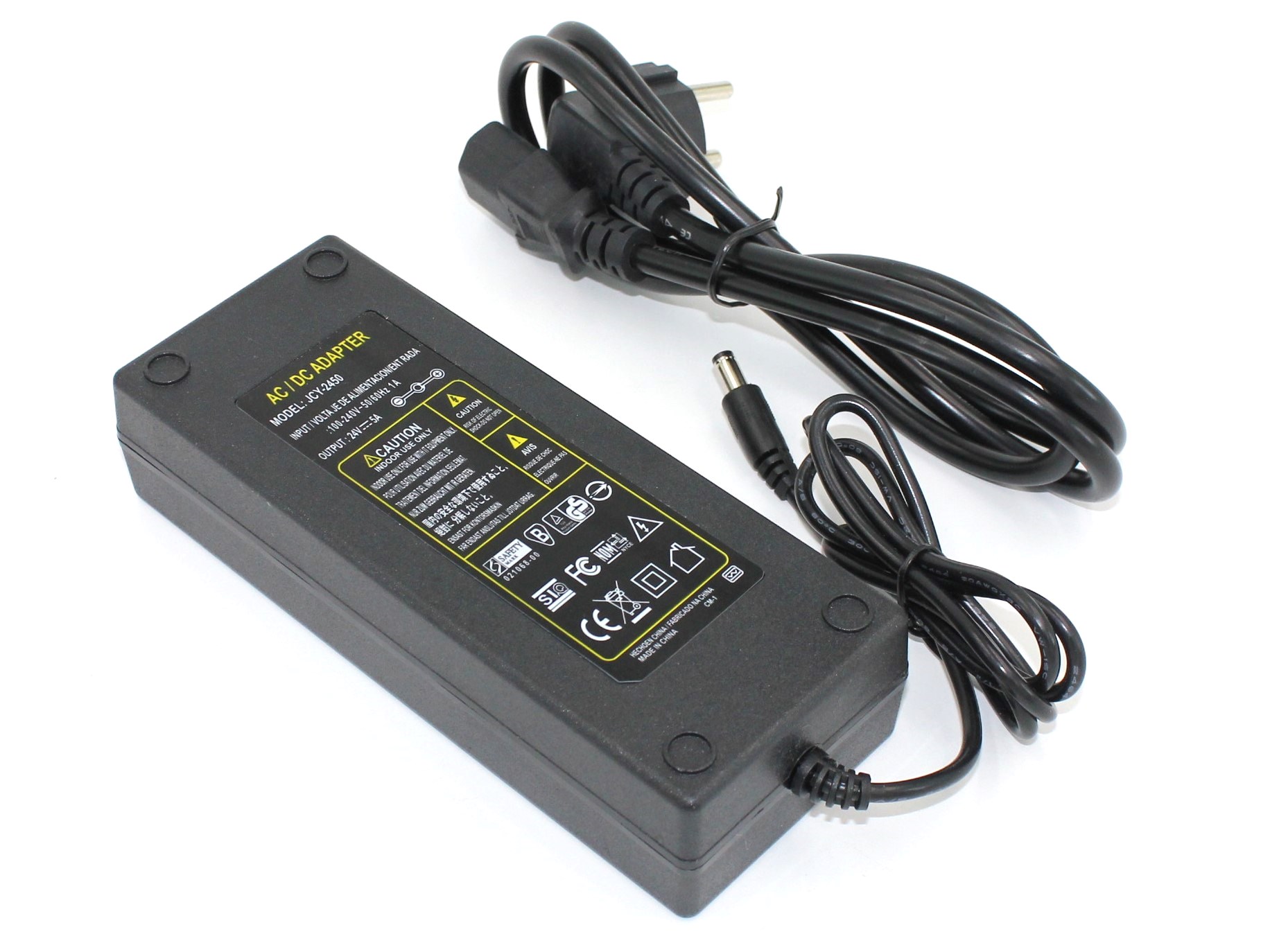 Netzteil 120Watt, 230V AC / 24V DC - 5A mit 5.5mm DC-Stecker – Bild 2