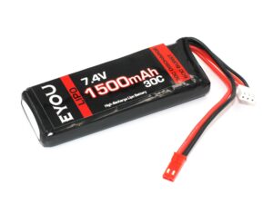 EYOU - LiPo Akku 2S / 7.4V, 1500mAh, 30C - JST