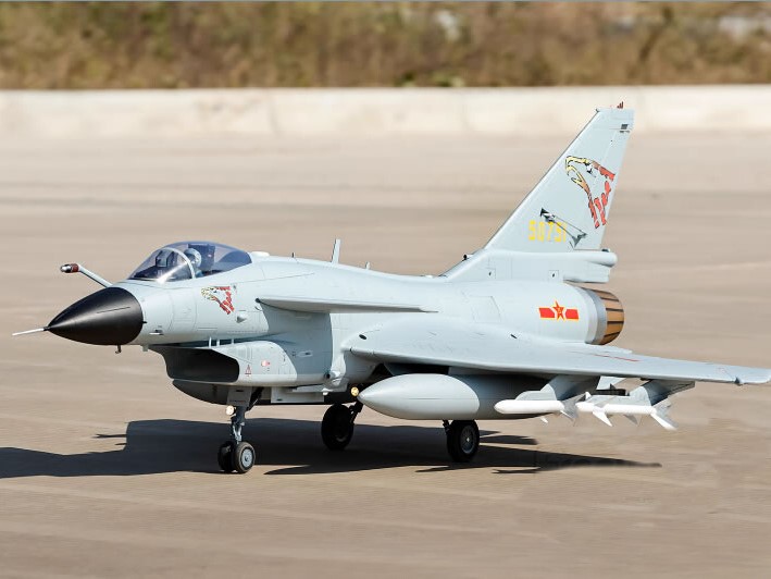 Chengdu J-10A, Vigorous Dragon, 90mm Impeller-Jet, Spw 940mm, ARF PLUS, Freewing – Bild 6