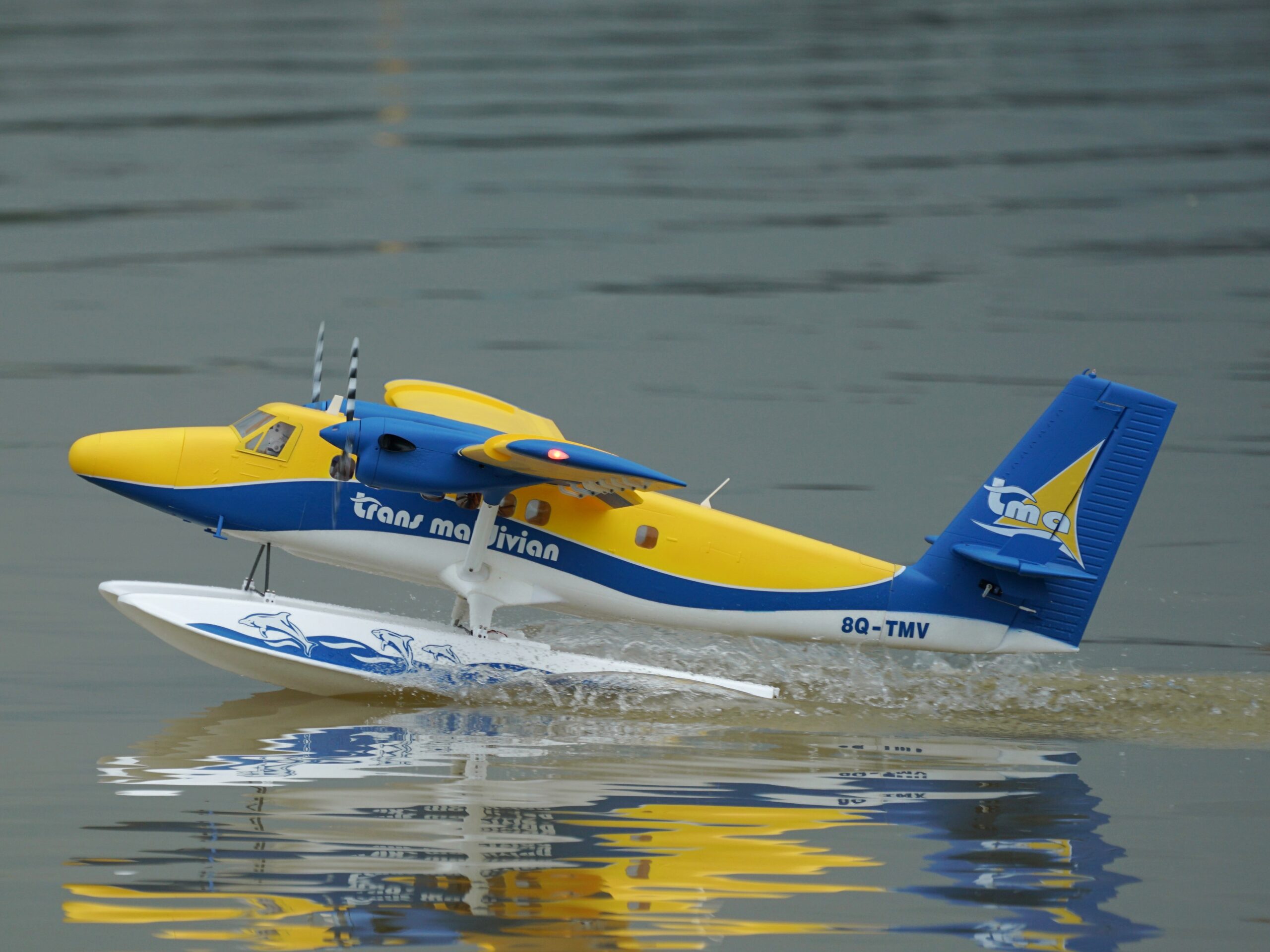 Twin Otter DHC-6 1800mm - PNP + Schwimmer - XFLY-Model – Bild 2