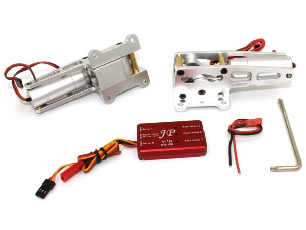 Einziehfahrwerksmodul 2-er Set ER-150 - 90 Grad für Modelle bis 25kg, JP Hobby