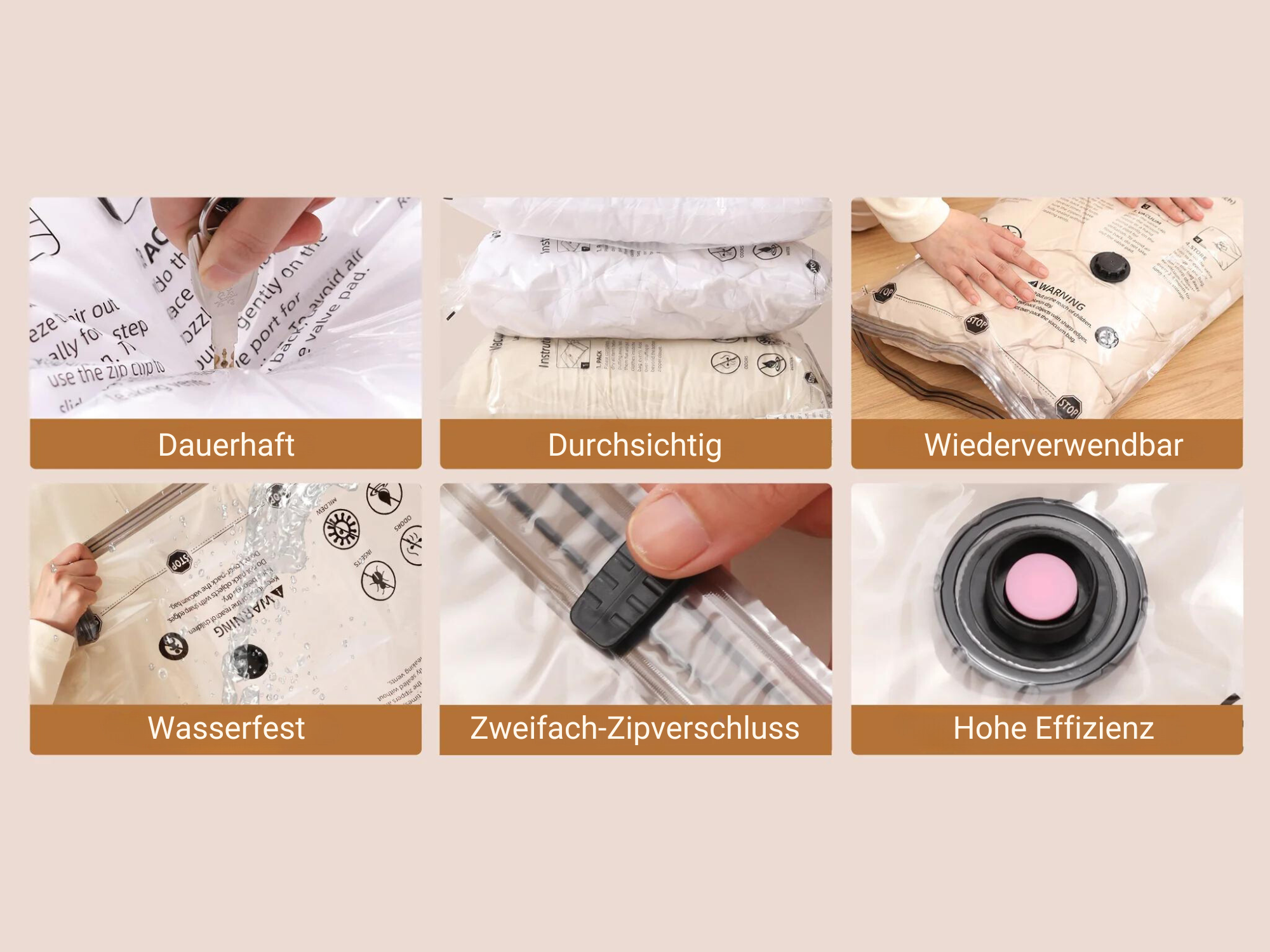 FLEXTAILGEAR Vakuum-Aufbewahrungs-Beutel L – Bild 5