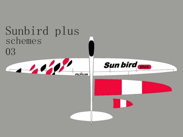 Voll GFK Elektrosegler Sunbird PLUS X - 2508mm - RCRCM – Bild 2